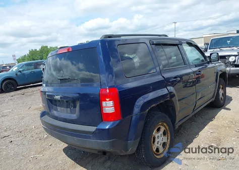 2017 Jeep Patriot Sport 4X4 из США, поврежденный, VIN 1C4NJRBB8HD105380